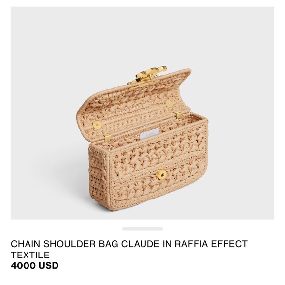 Celine Raffia Bag - Picture 9 of 10